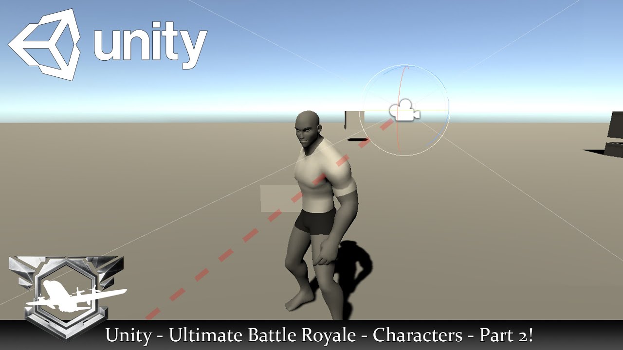 Unity - Ultimate Battle Royale Series - 8 - Characters - Part 2! (Free Assets in the Description)