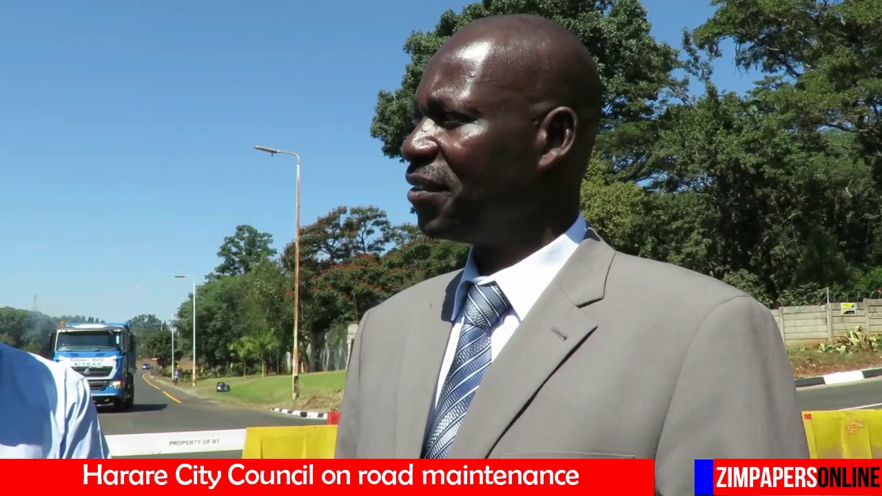 Harare City Council on road maintenance