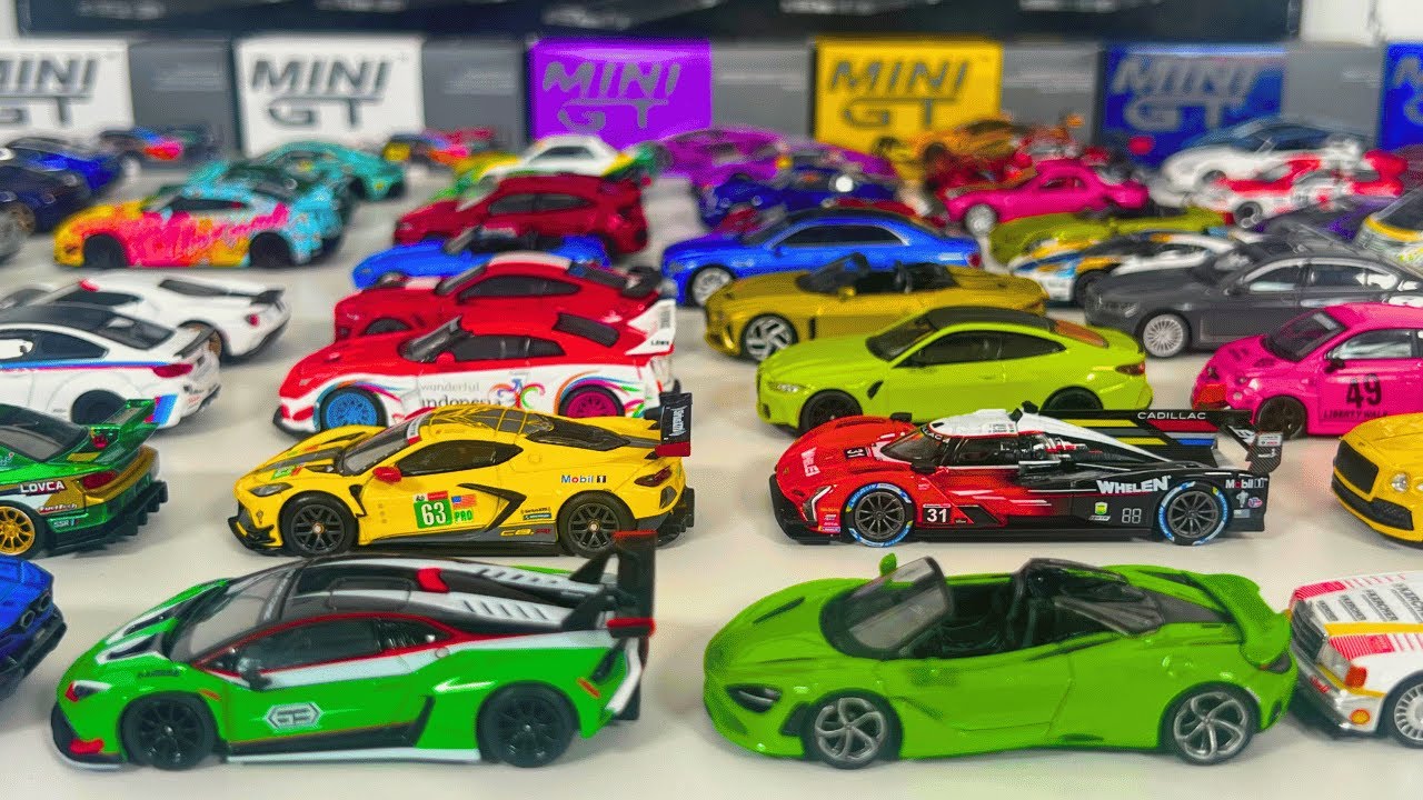 Unboxing Mini GT Diecast Cars BMW M4, Bentley Flying Spur, McLaren 750S, BMW i7 & Lamborghini Models