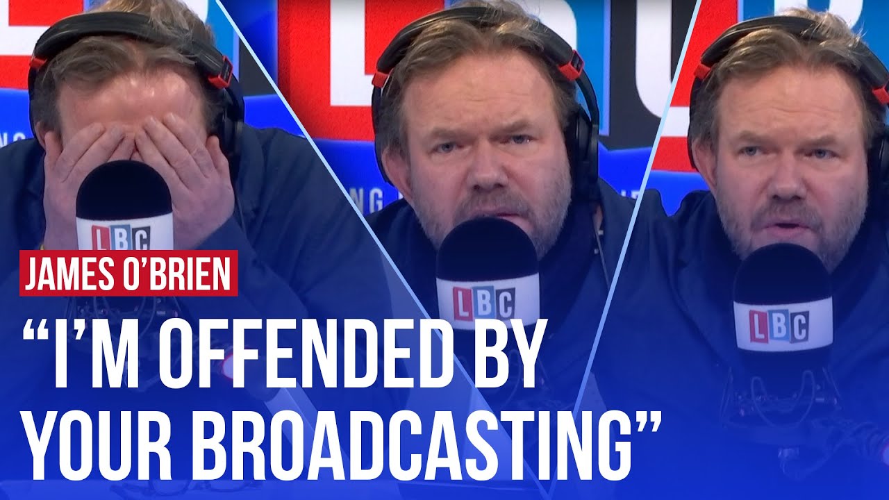 James O'Brien gets fed up and ends immigration debate with LBC caller