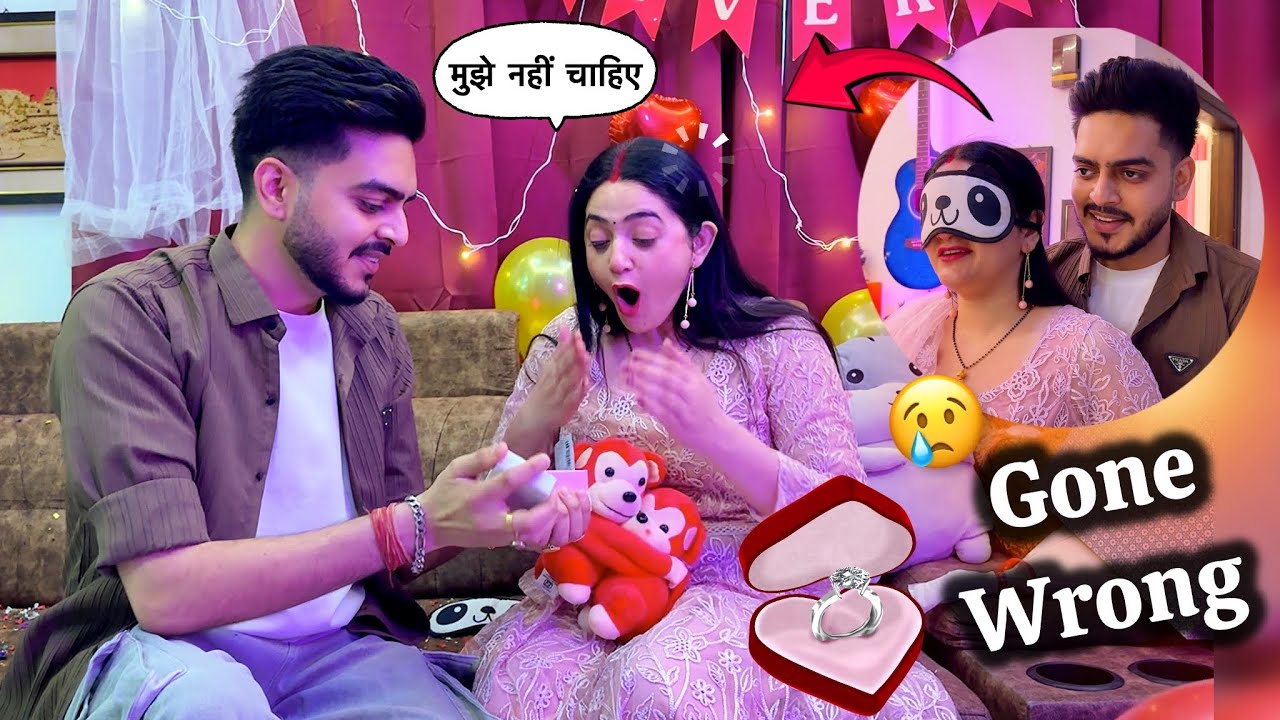I Surprised Her with Diamond Ring 💍❤️ Gone Extremely Wrong 😢 Rachit Rojha Vlogs