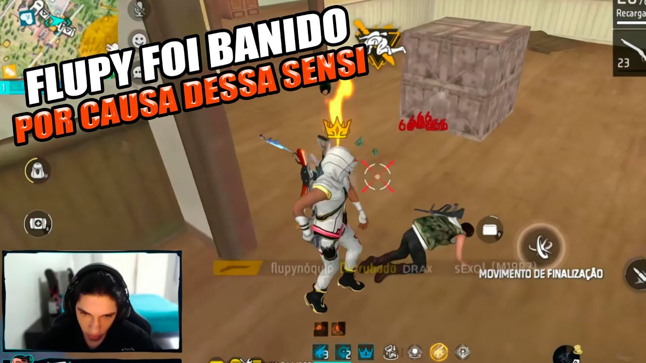 POR CAUSA DESSA SENSI FLUPY FOI BANIDO PELA GARENA!