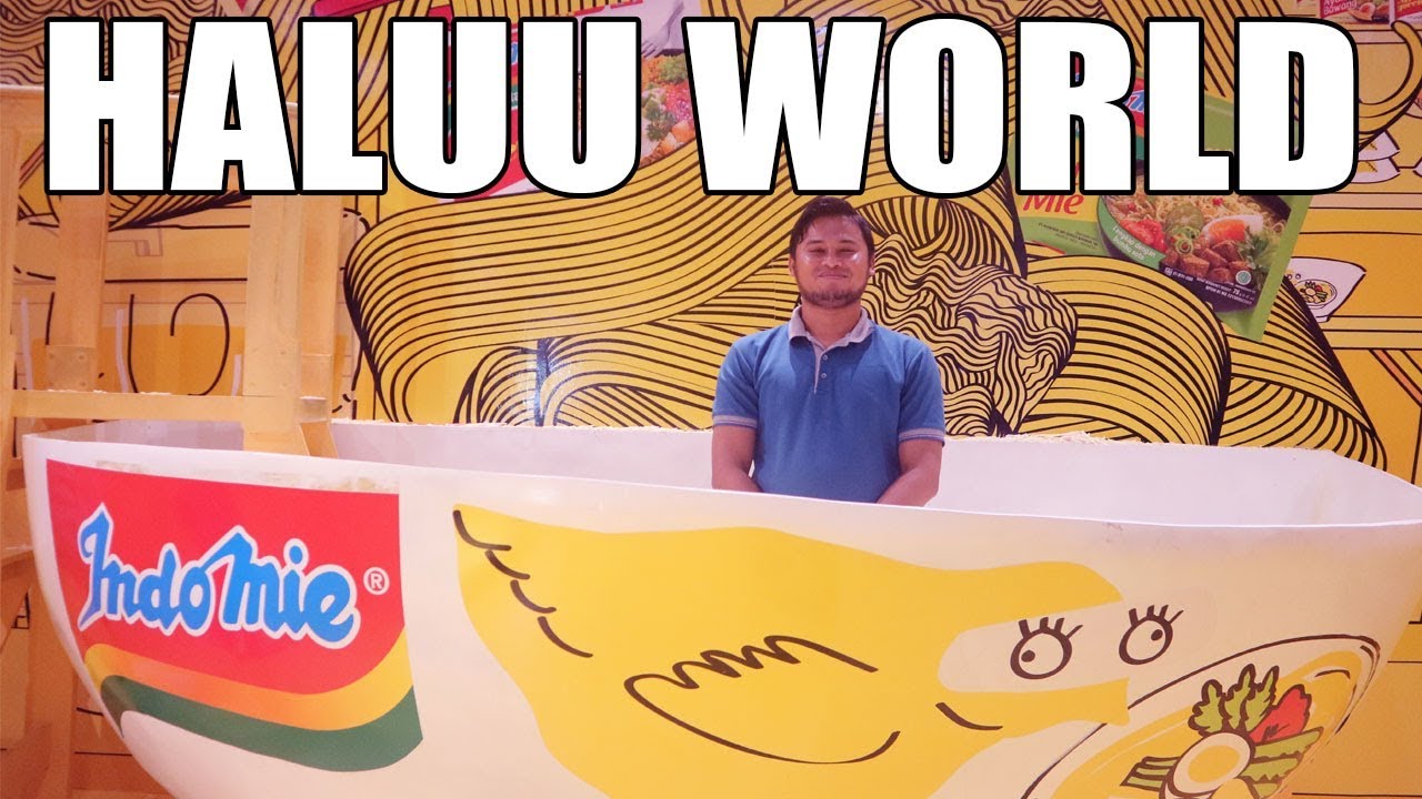 HALUU WORLD !! SPOT PHOTO KEKINIAN YANG INSTAGRAMABLE !! #HALUUBANGET