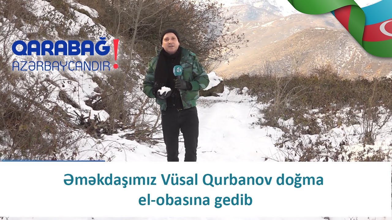 Əməkdaşımız Vüsal Qurbanov doğma el-obasına gedib (07.01.2021)