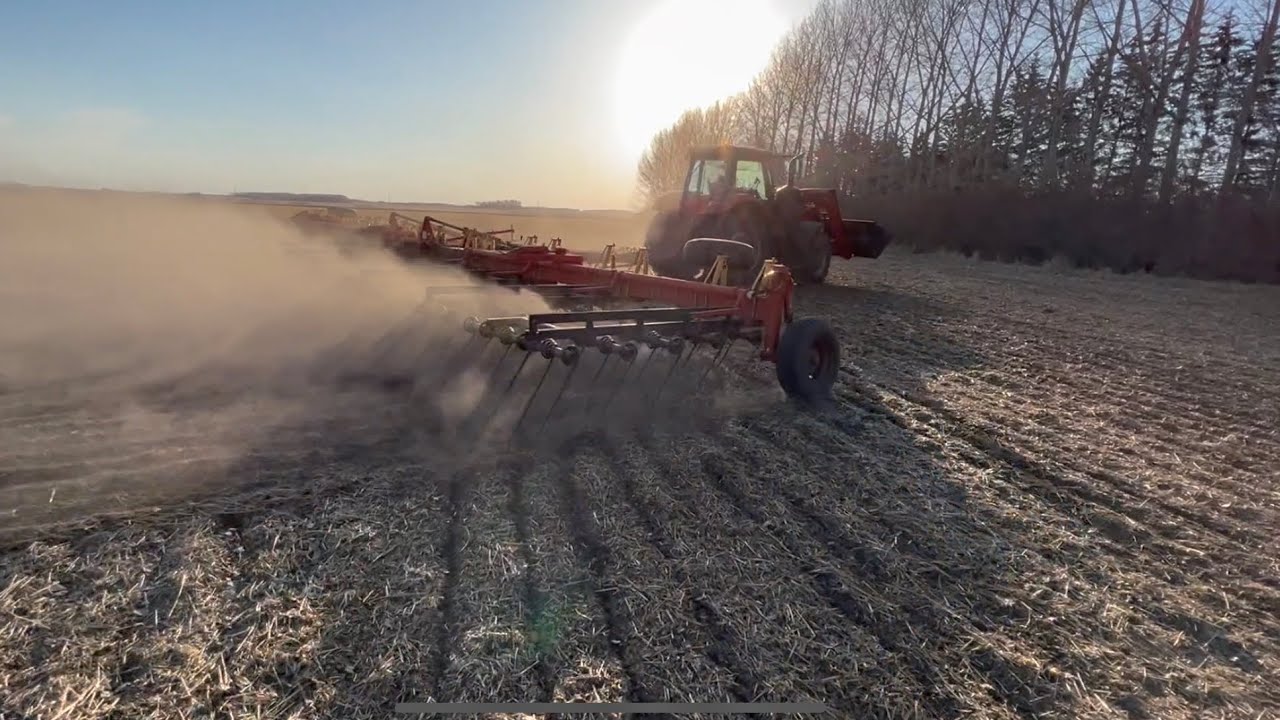 Farm yard Tour, Stone picking and Harrowing