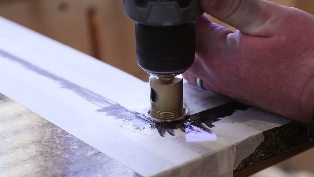 How to cut granite countertops at home.