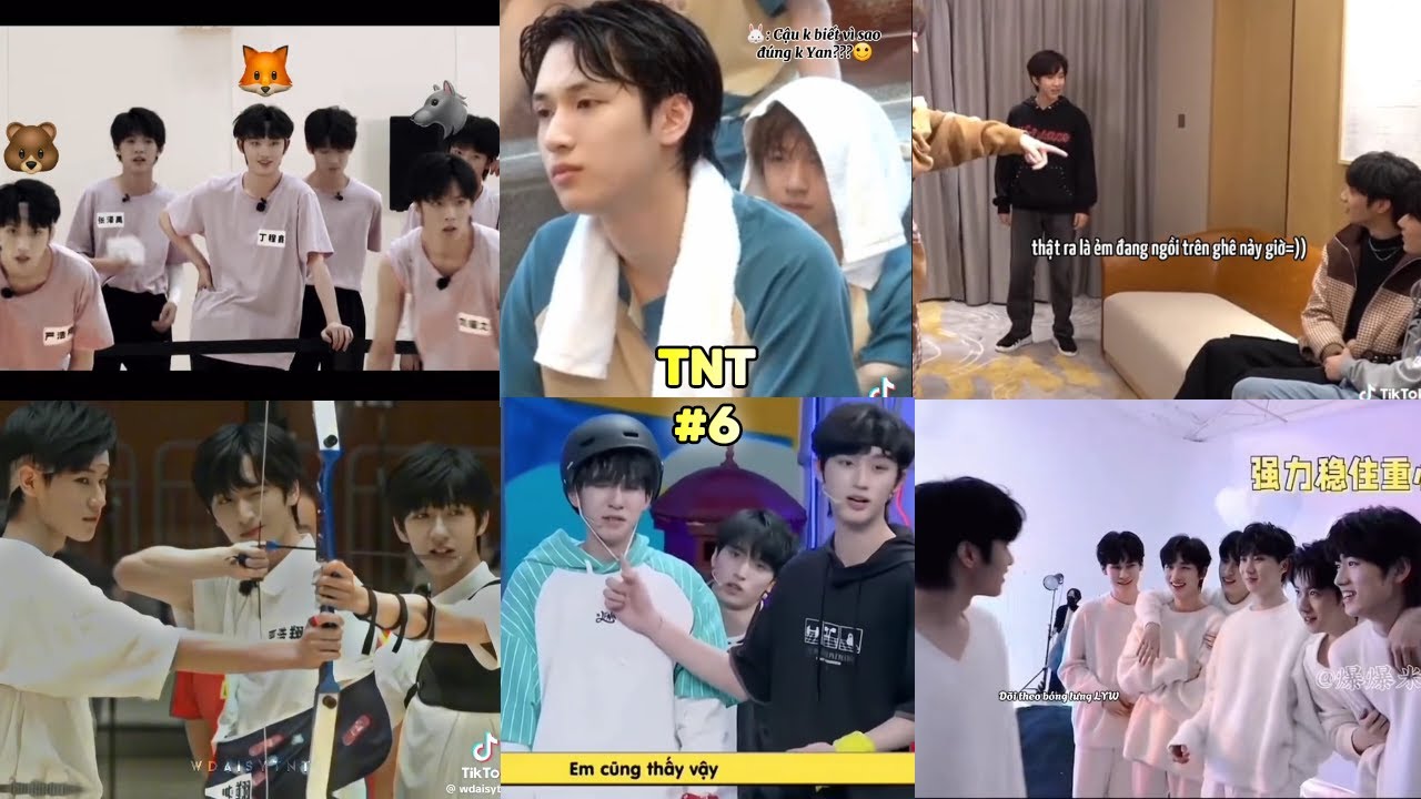 [TikTok]TNT #6|Vì họ coi nhau là gia đình,dù em có lớn tới đâu thì vẫn sẽ là em trai nhỏ của các anh
