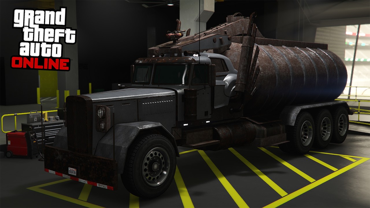GTA 5 Online: APOCALYPSE CERBERUS Customization & Test | Tatra T815 The W. Rig