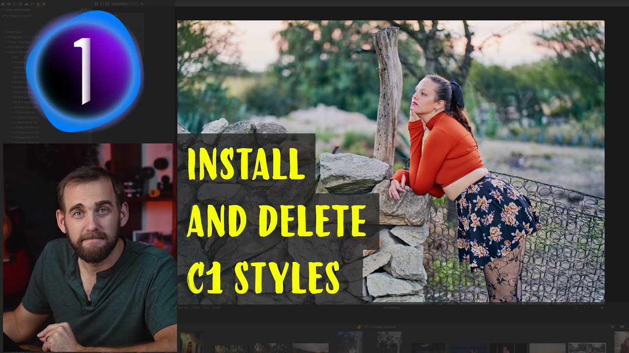 How to Install and Delete Styles in Capture One