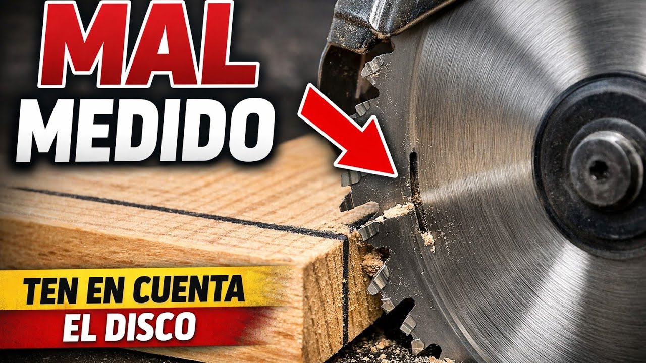 🥉 Cortas recto, pero mides mal (este es el motivo)