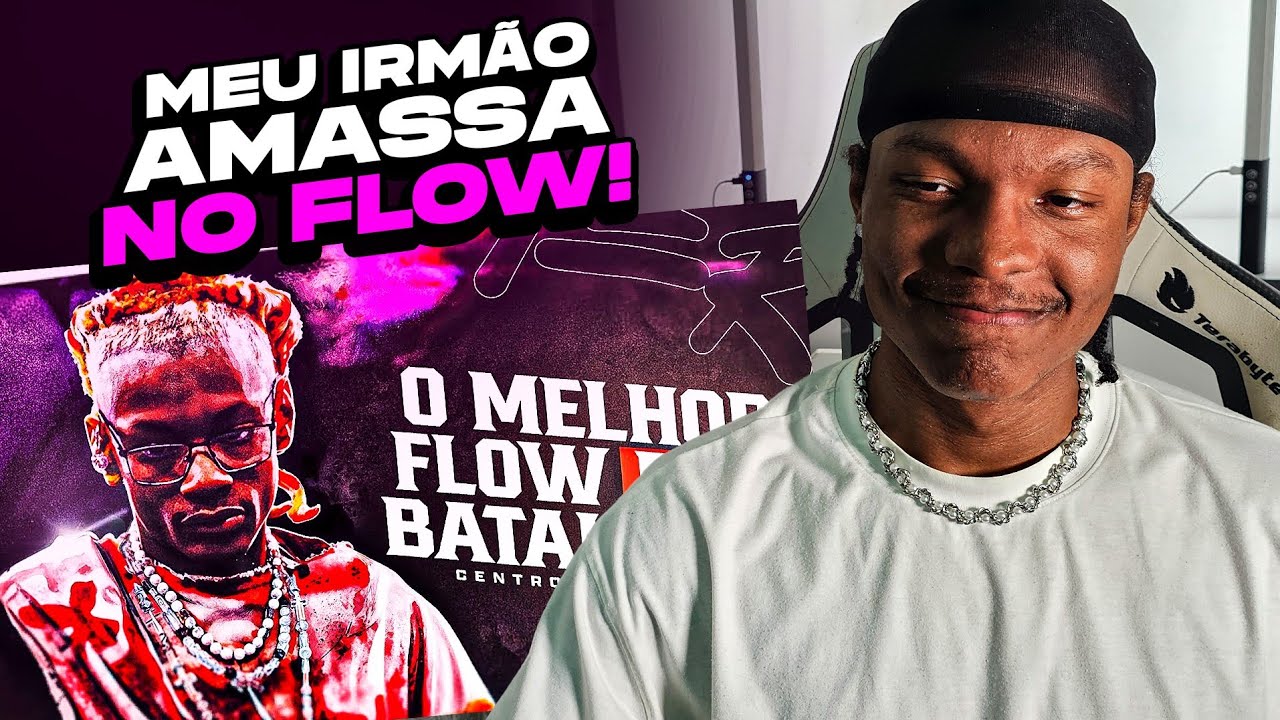 DHERIK, o PRÍNCIPE do FLOW! 👑| React [Centro das Batalhas]