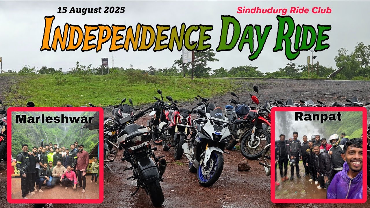 79th Independence Day Ride 🇮🇳 | Sindhudurg Ride Club 🏍️🏁 | Long Ride Vlog | Mr Sawant 74