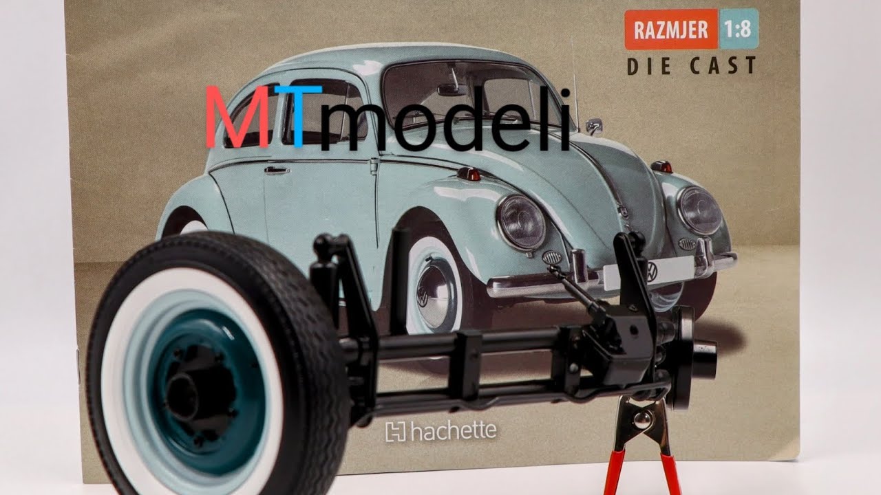 Volkswagen Beetle Kafer - Buba Hachette 1:8, Sastavi Bunu 5.dio @MTmodeli
