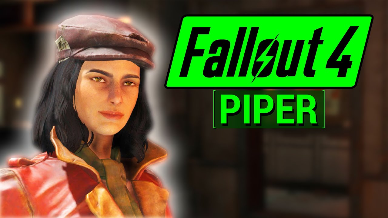 FALLOUT 4: Piper COMPANION Guide! (Everything You Need To Know About Piper Wright)
