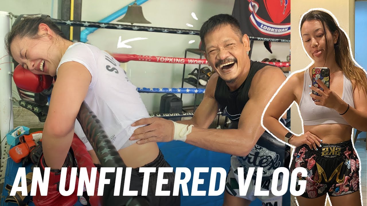 We Trained Muay Thai in Thailand for 30 Days! (our first vlog)