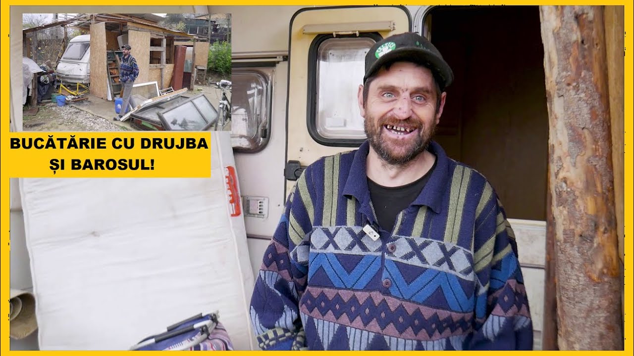 Cum a făcut Arthur NOUA BUCĂTĂRIE cu DRUJBA și cu BAROSUL?! | Rulotă modificată și baie tip șifonier