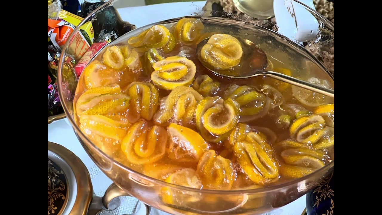🟣“Bu Cür Limon Mürəbbəsi Görmüsünüz? 🍋 Möhtəşəm Qatı Resept🍋@natavanquliyeva9494 