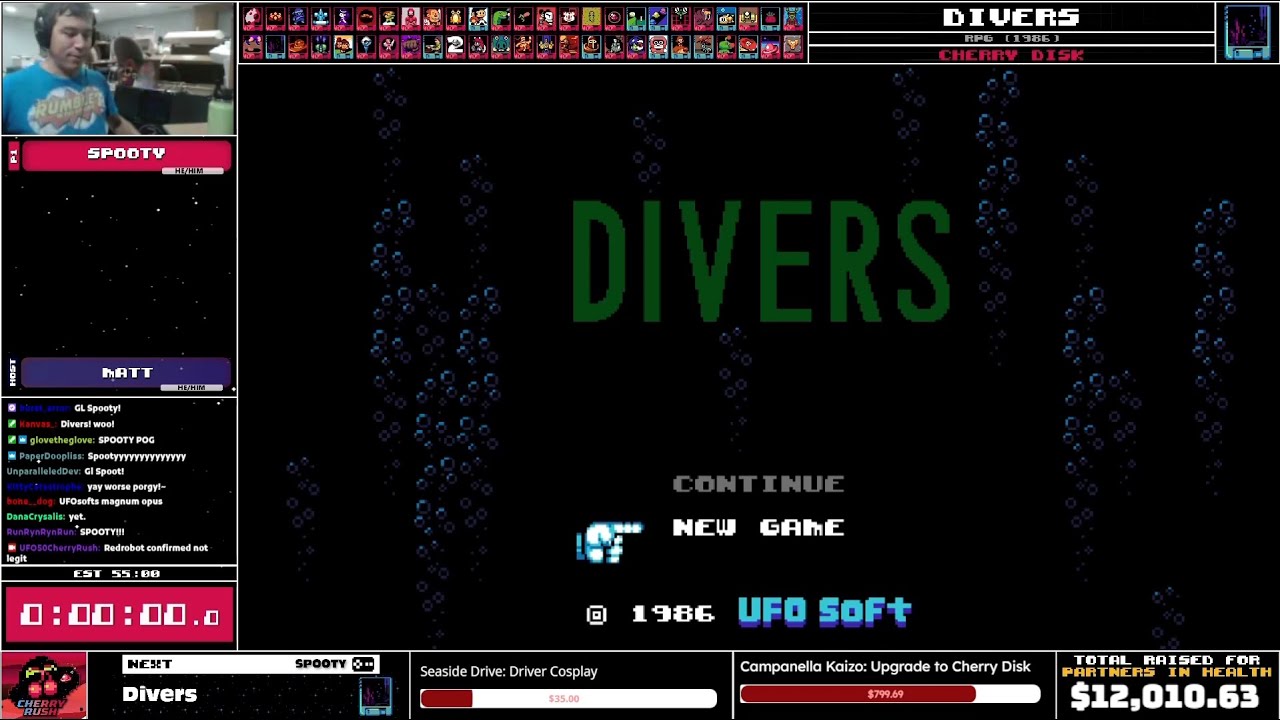 DIVERS - Cherry Disk от Spooty | UFO 50 Cherry Rush 2025