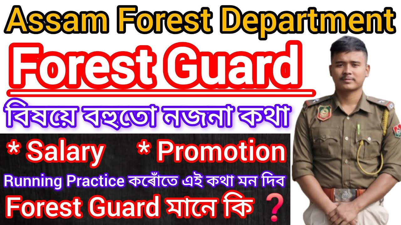 ✅ Forest Guard ৰ বিষয়ে বহুতো নজনা কথা😶 Salary, Promotion, Duty কেনেকুৱা হয়🤔 Forest Guard মানে কি❓