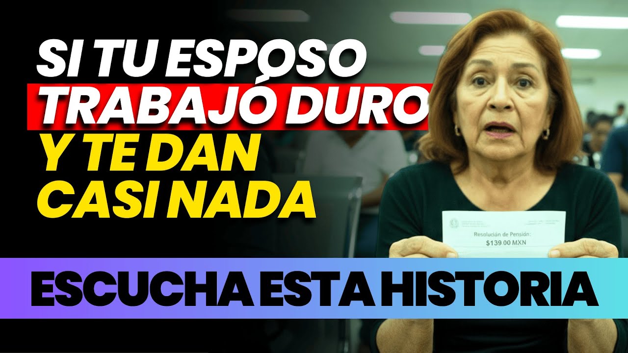 Firmé y Acepté $139 al Mes del IMSS… (Hasta que una Viuda en la Fila me Dijo: “Yo cobro $3,500”