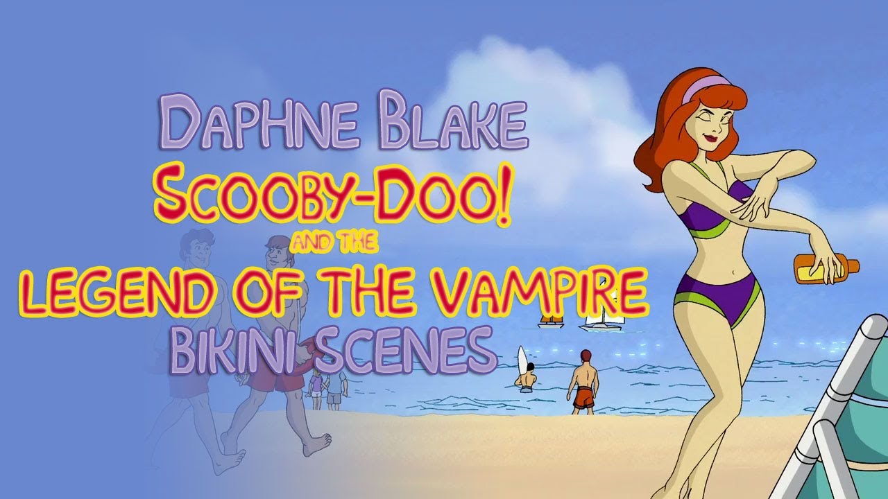 Daphne Blake bikini scenes from Scooby Doo! and the Legend of the Vampire (The original)