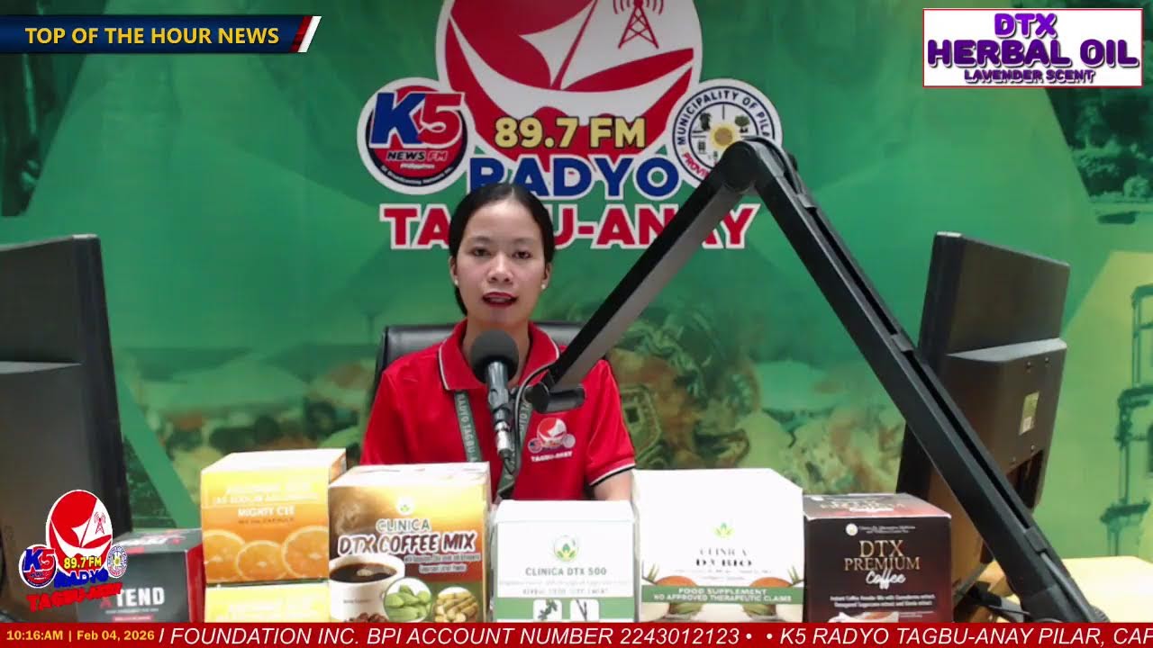 TOP OF THE HOUR NEWS with Gae Aligaen | February 4, 2026