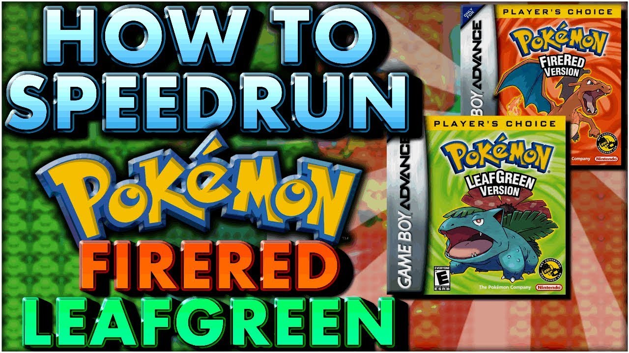 How To Start Speedrunning Pokemon Fire Red Leaf Green | Any% Speedrun & RNG Manipulation Tutorial