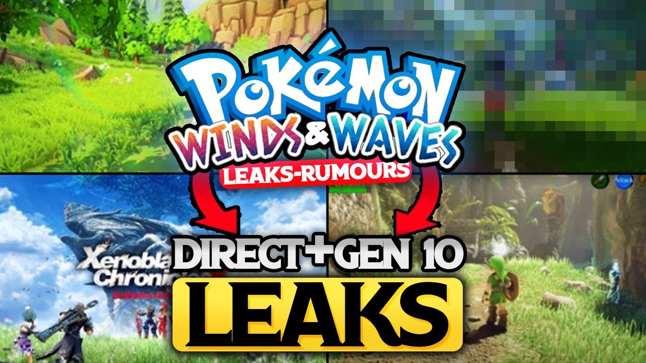 POKEMON NEWS! Gen 10 Voice Acting Leaks & Nintendo Direct in Febuary, Zelda Remake & More!