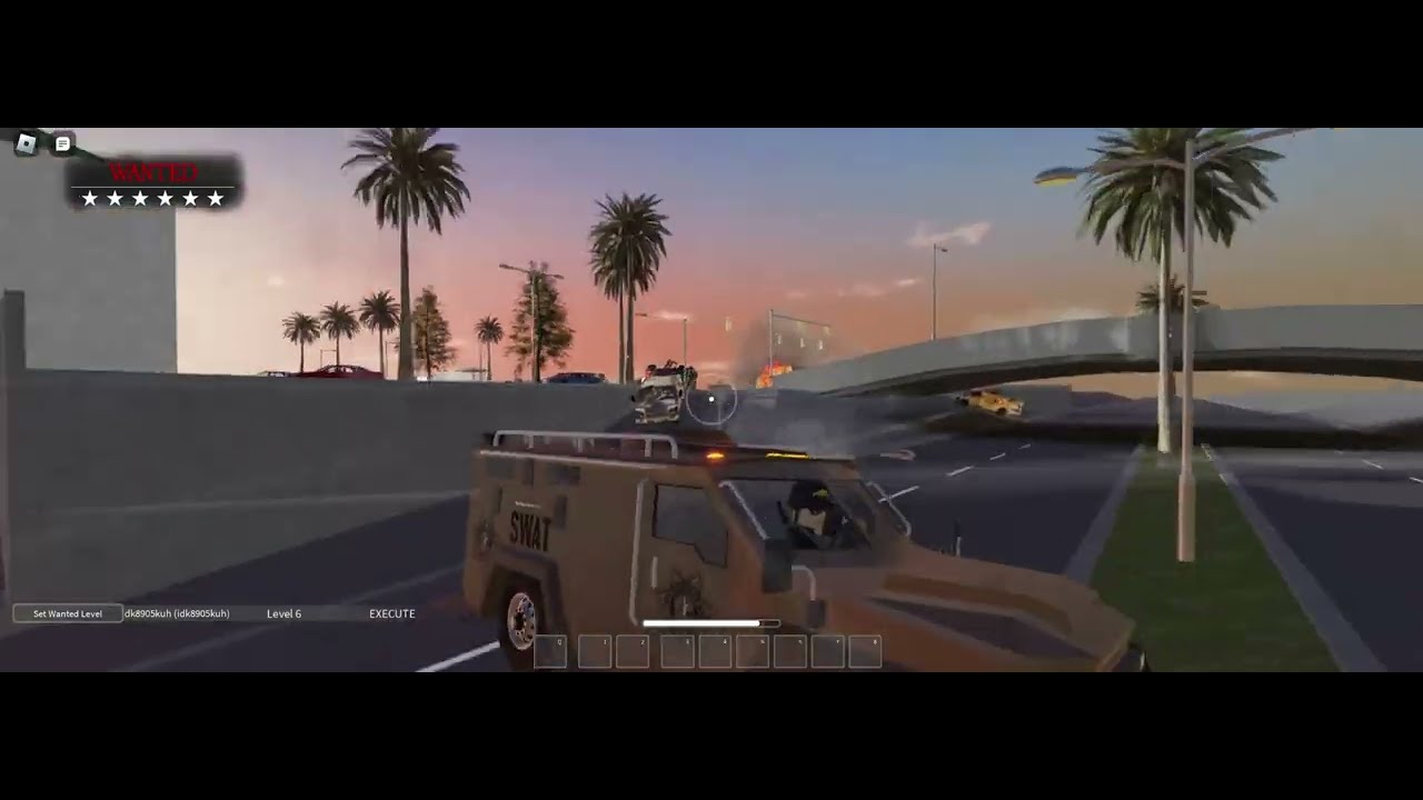 6-Star Military Police Chase in Roblox Ai Test!