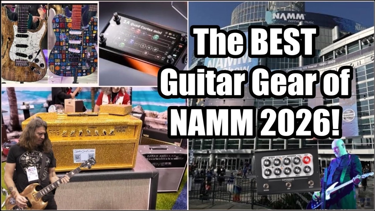 The ULTIMATE Guitar Gear Discoveries Of NAMM 2026!