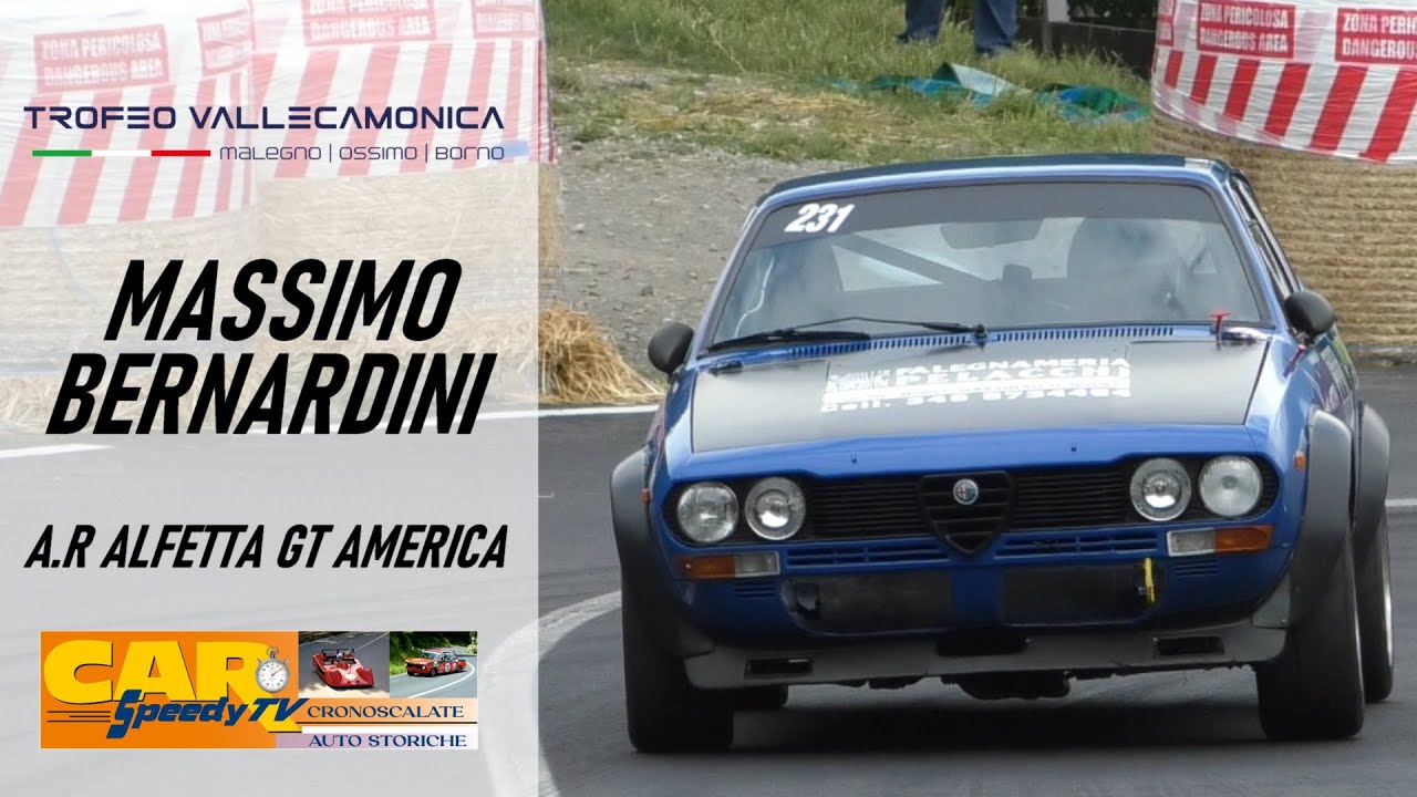 Trofeo Vallecamonica 2023 || Massimo Bernardini || Alfa Romeo Alfetta GT
