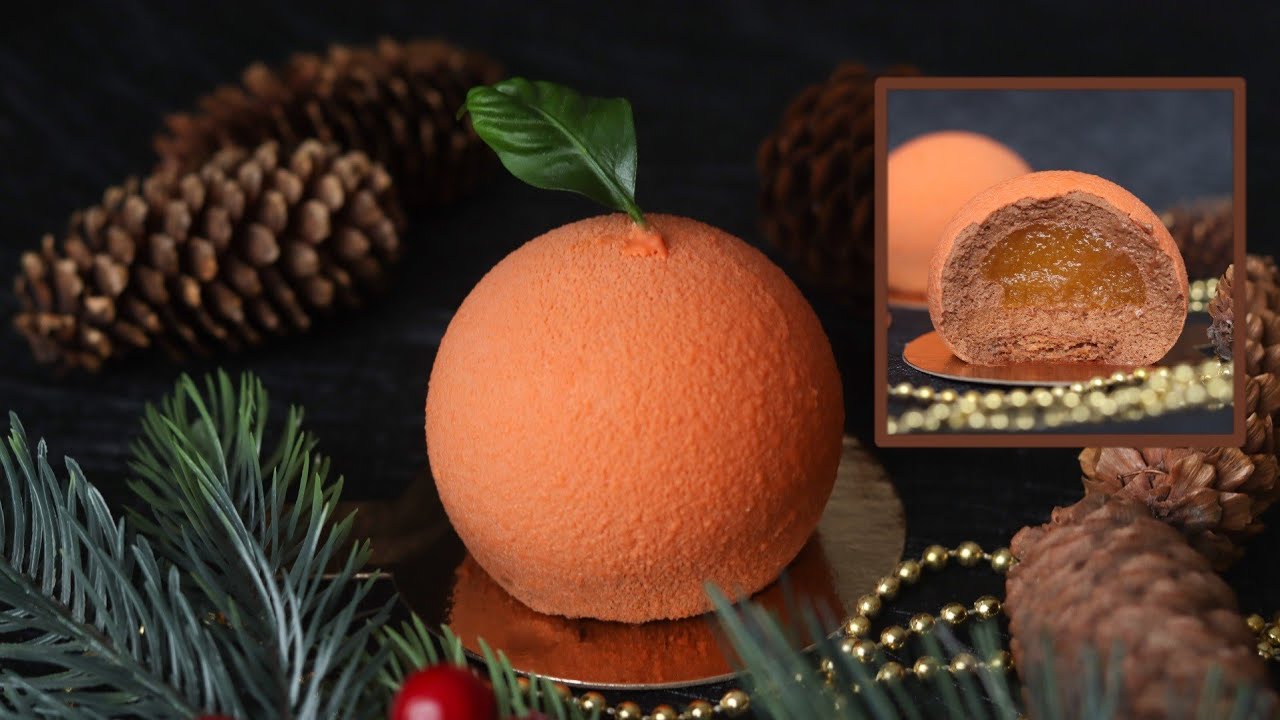 ПРАЗДНИЧНЫЕ МУССОВЫЕ МАНДАРИНЫ🍊 НЕСЛОЖНЫЙ РЕЦЕПТ ВКУСНОГО ДЕСЕРТА🍊 Tangerine mousse cake