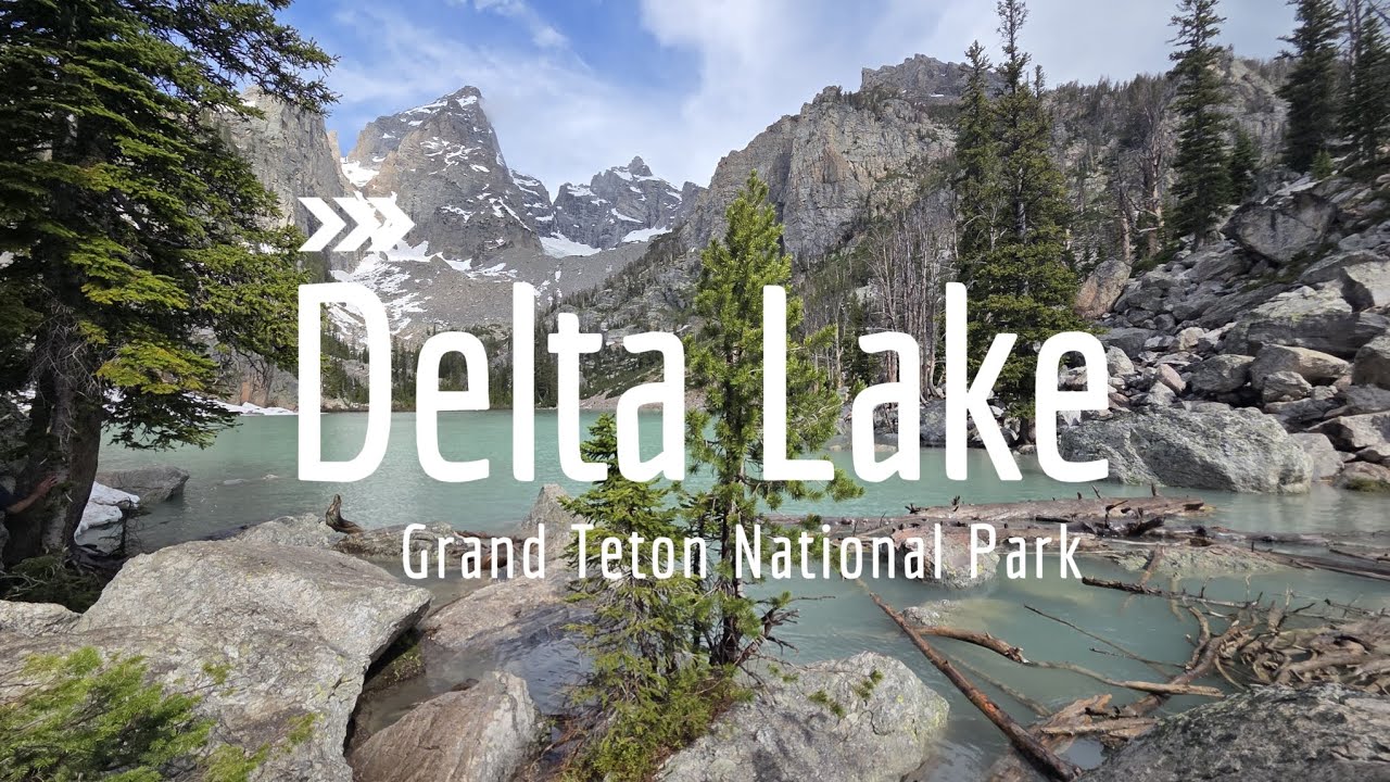 One of the most beautiful lakes in the USA - Delta Lake! 