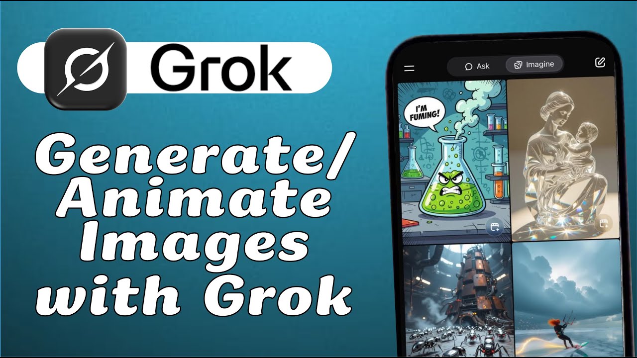 How to Generate or Animate Images with the Grok App (Step-by-Step)