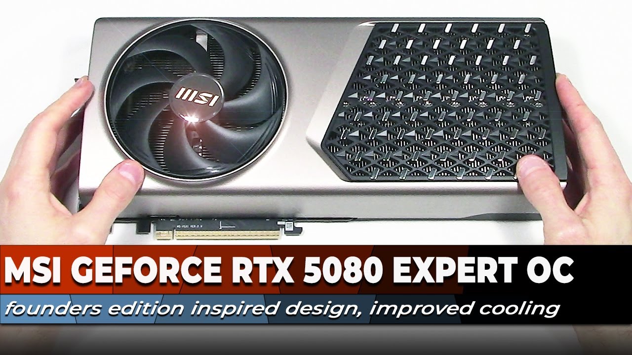 MSI GeForce RTX 5080 16G EXPERT OC | Overview & First Look