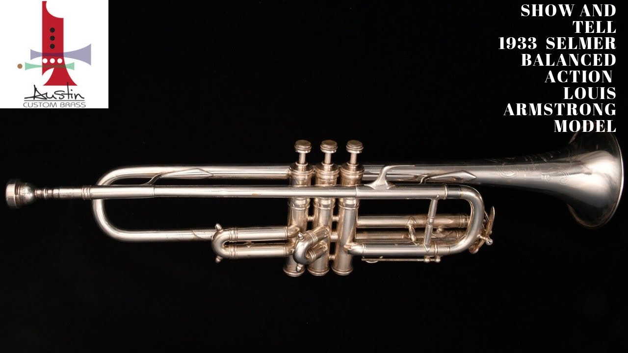 A classic 1933 Selmer Balanced Louis Armstrong model Trumpet!  Check out this  ACB  Show And Tell