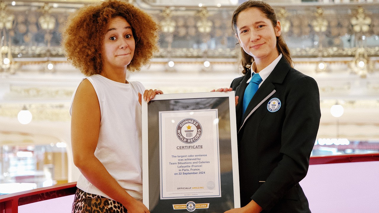 on a un record du monde
