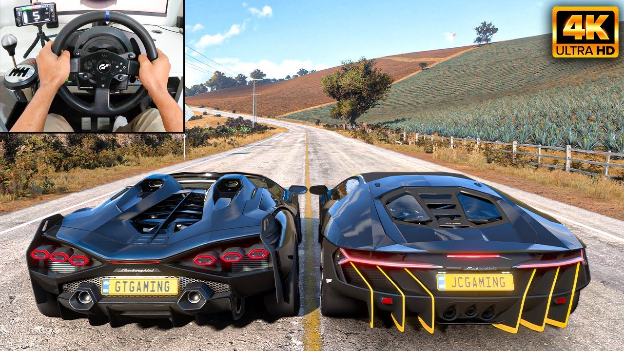 Lamborghini Sián & Lamborghini Centenario | Forza Horizon 5 | Thrustmaster T300RS gameplay