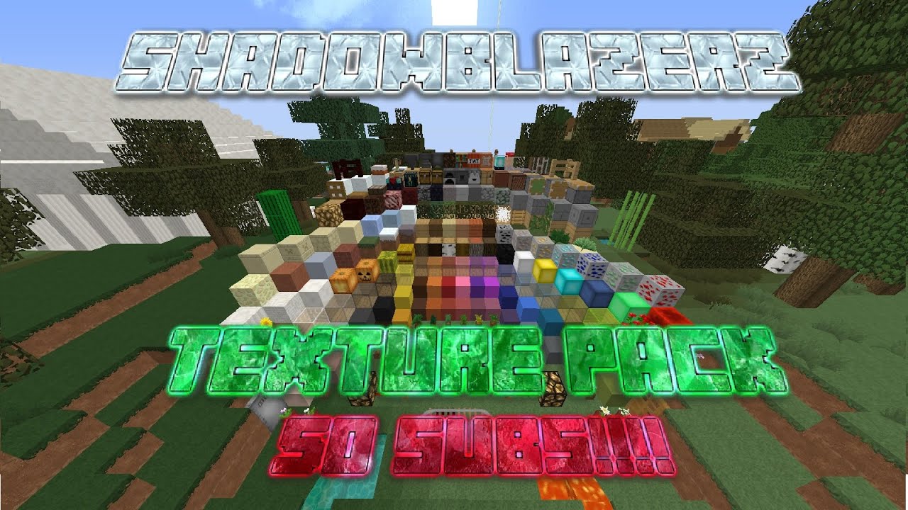 Minecraft: 50 Sub Special! - PvP Texture Pack Release!