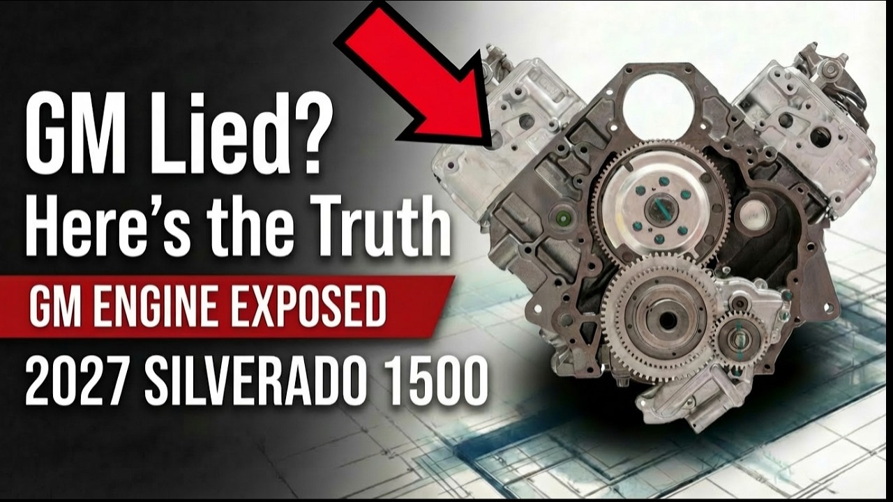 Правда о новом двигателе V8 от GM для Silverado 1500 2027 года.