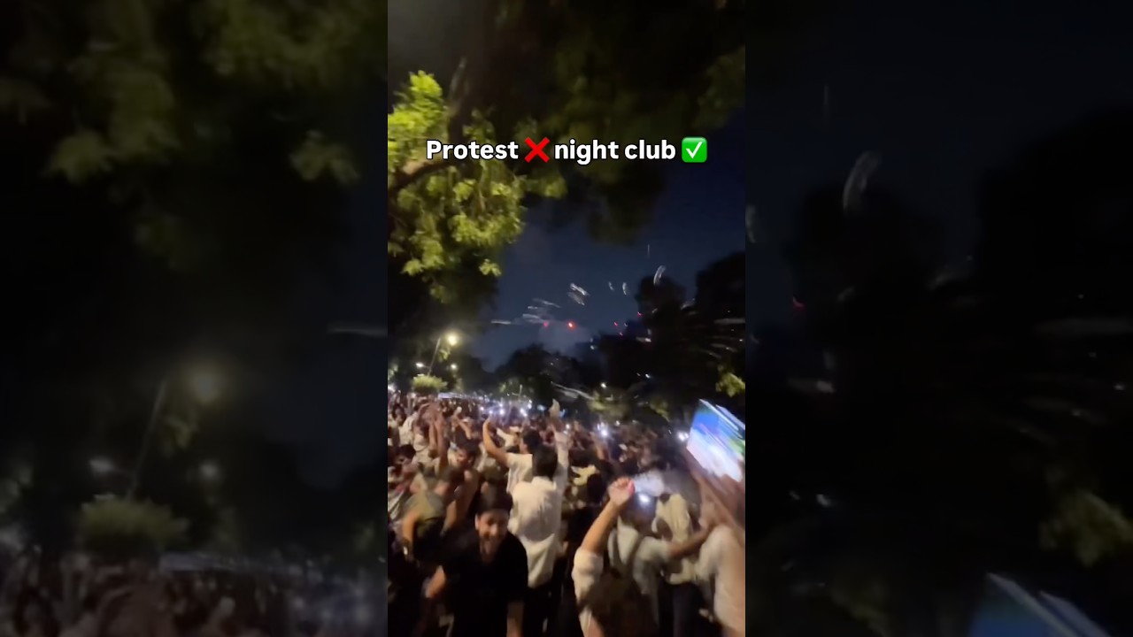 Protest ❌ Night Club ✅ #cjp #protest #viral #shorts #delhi #india #news #shortsfeed #youth #youtube