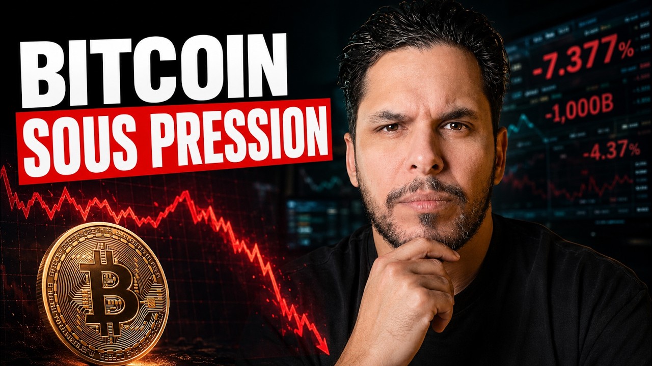 ❌ URGENT : Bitcoin chute, les march&eacute;s craquent : voil&agrave; ce qui est en train de se passer