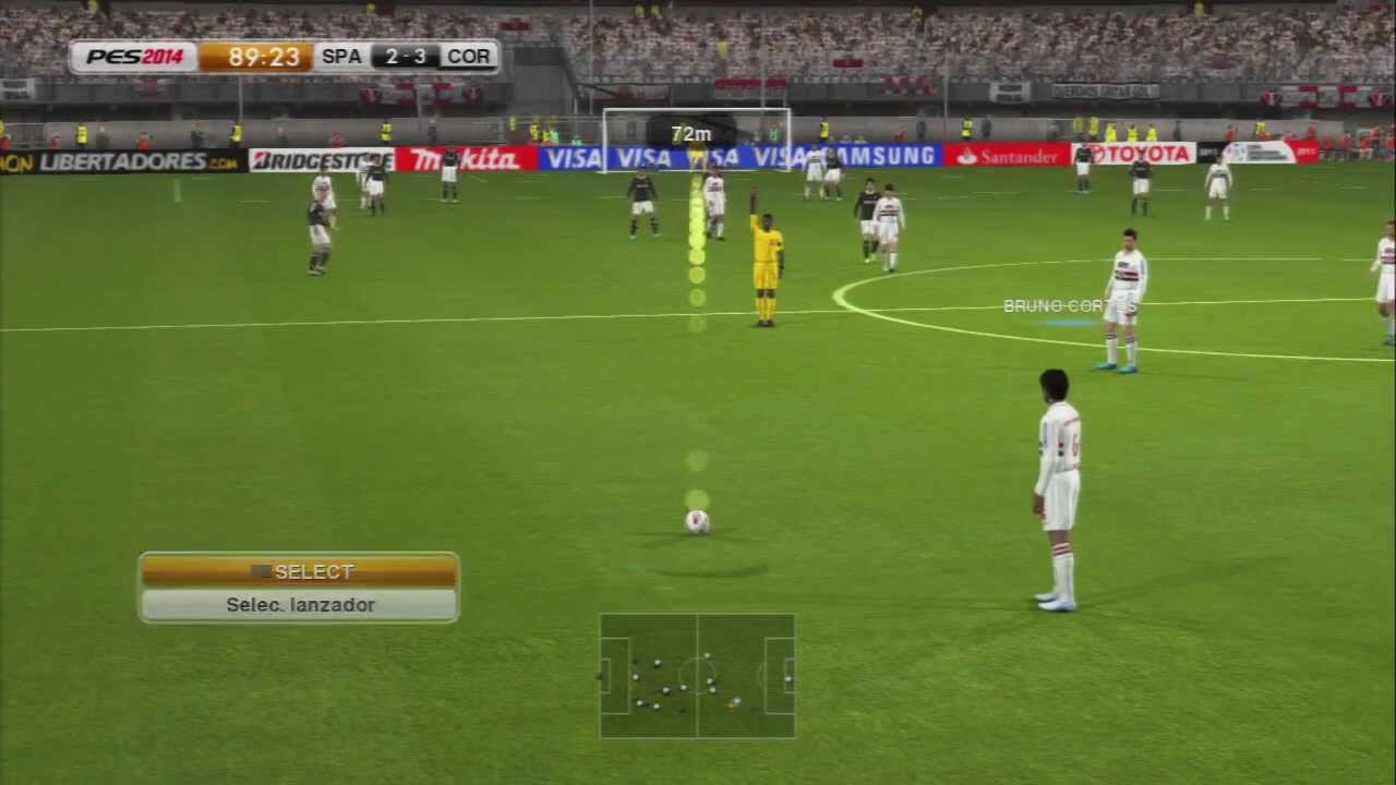 Sao Paulo - Corinthians | PES 2014 | Relatos Closs y Niembro