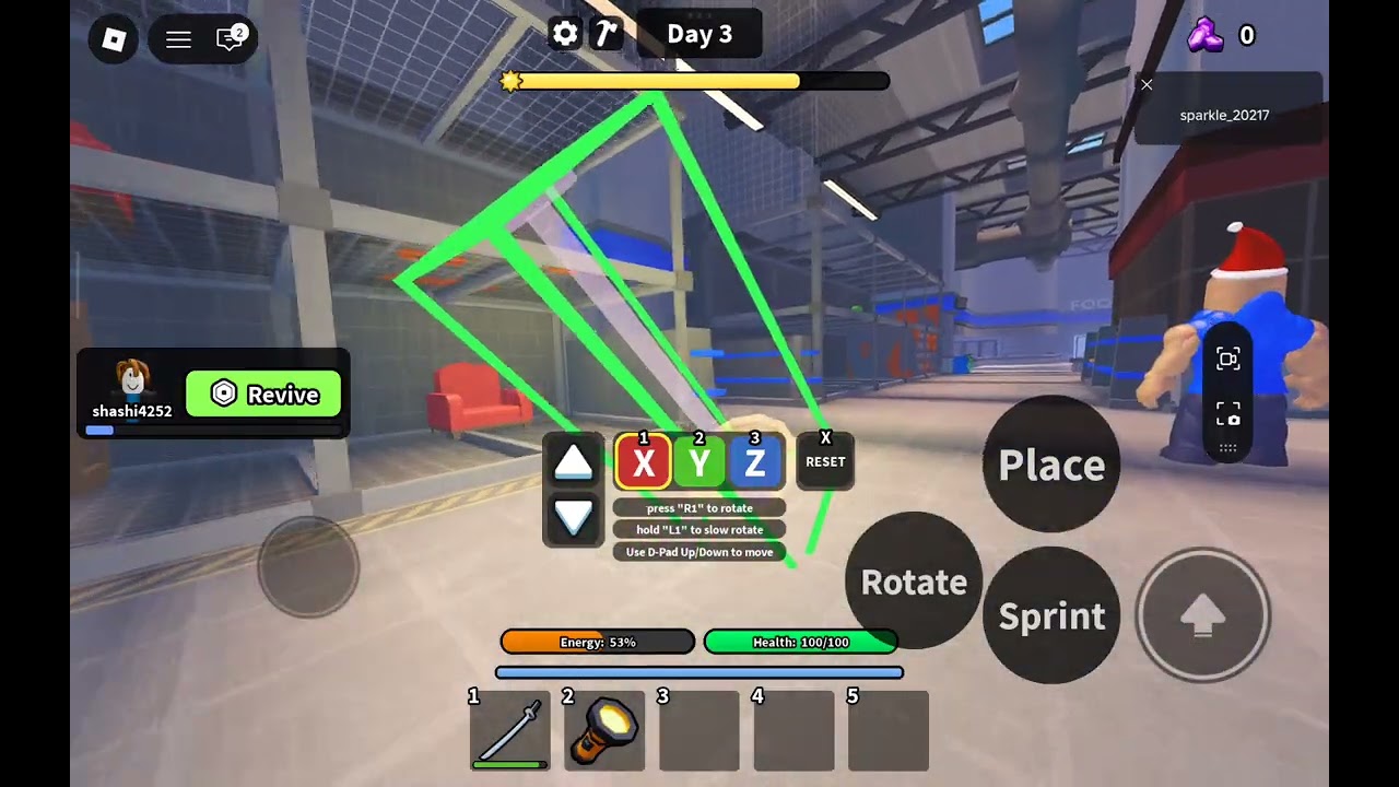 I played survive overnight in a mega store it is so good