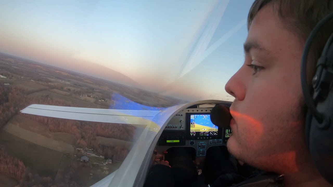 Long Ez N610TE - First Flight