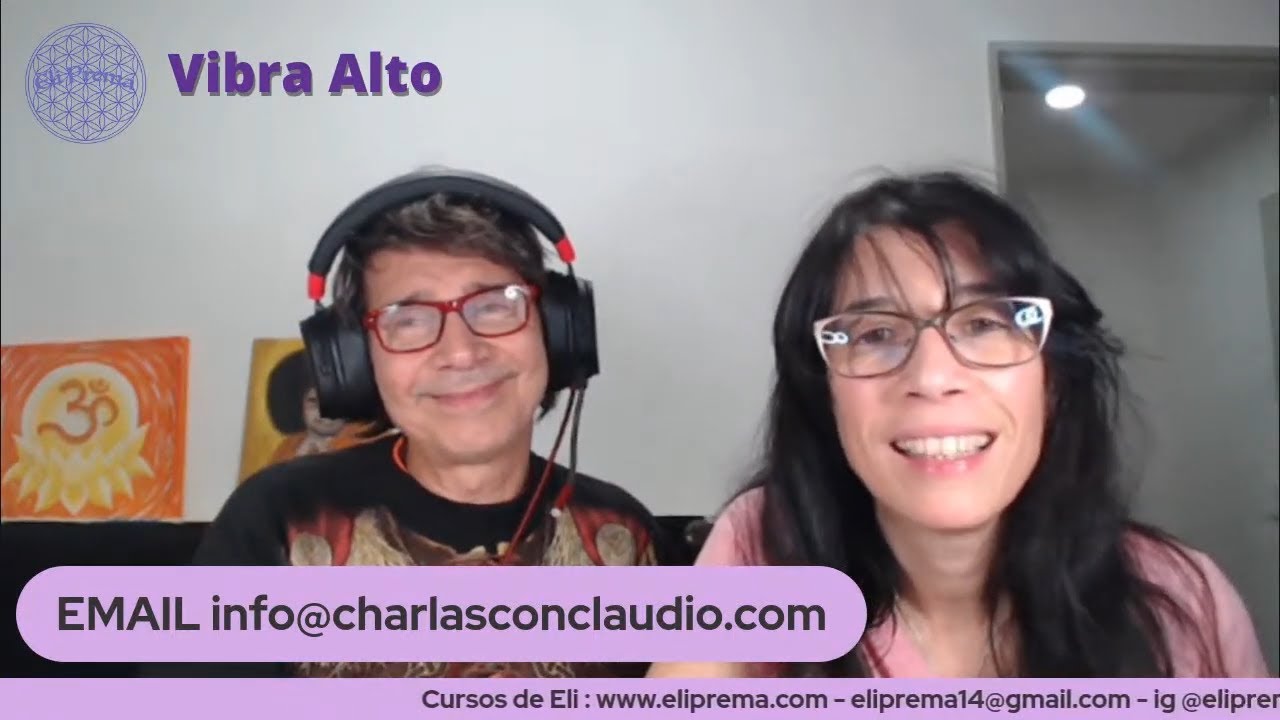 VIBRA ALTO con Eli Prema y Claudio María Domínguez |Mie19hs|29.06.22|