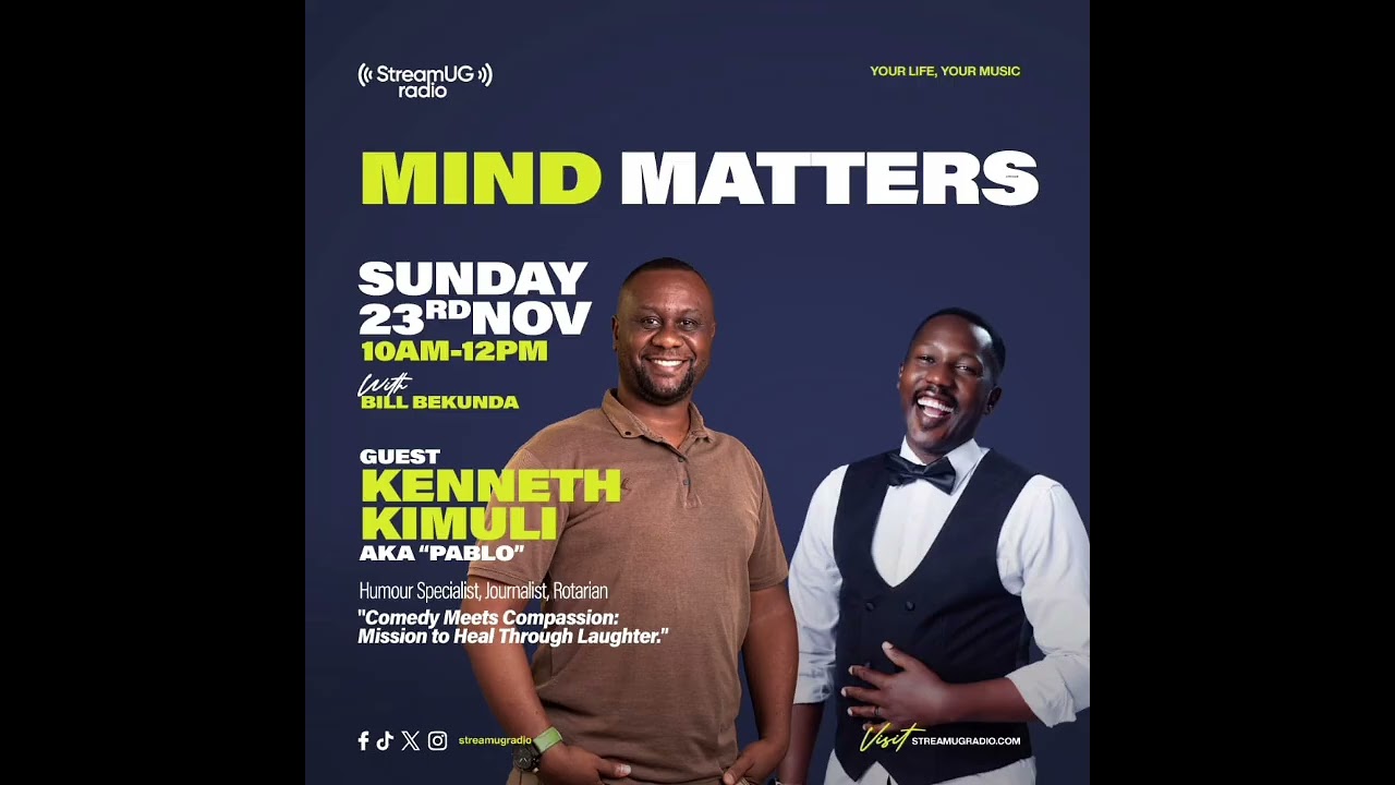 Bill Bekunda hosts Pablo on MIND MATTERS, sharing deep insights on life and purpose.