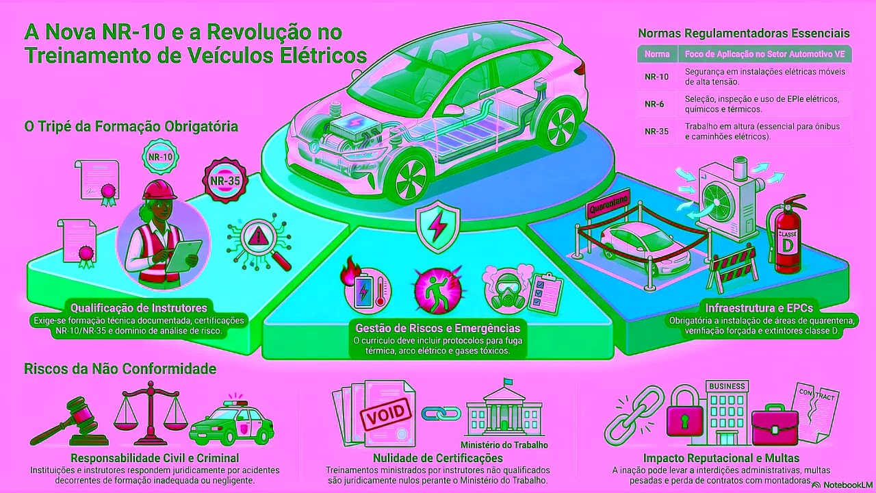 NOVO TEXTO DA NR-10 E OS IMPACTOS NOS TREINAMENTOS AUTOMOTIVOS