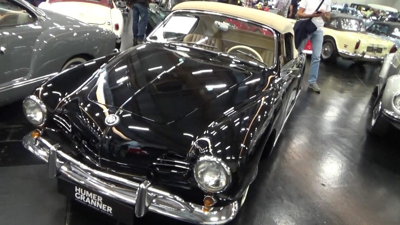 1959 Volkswagen Karmann Ghia Cabrio - Exterior and Interior - Classic Expo Salzburg 2025