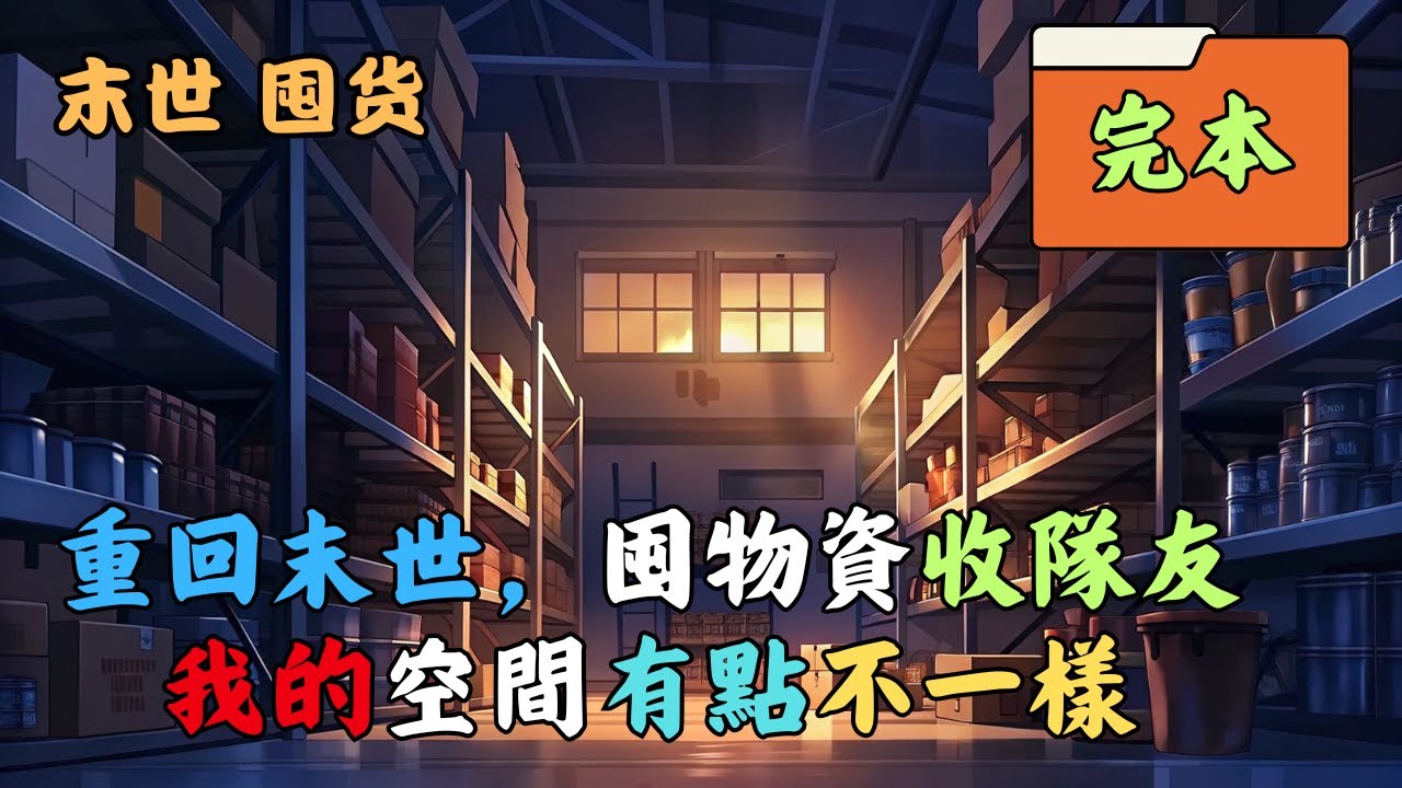 【末世＋重生＋空間＋囤貨＋異能】末世來臨，剛離家上大學的楚悅只想回家找爸媽，三仟多公裏的路程，楚悅上輩子走了三年，最後死在了離家三百多公裏的地方。重生歸來，她帶著重生大禮包重走回家路 #末世 #囤货